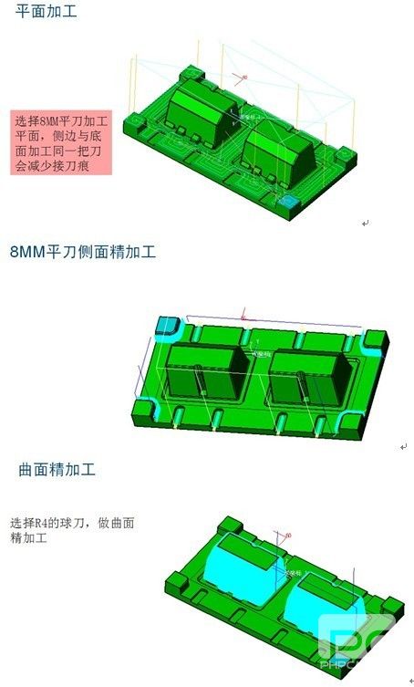 三维CAD教程之xelega3D复杂模具多实体加工