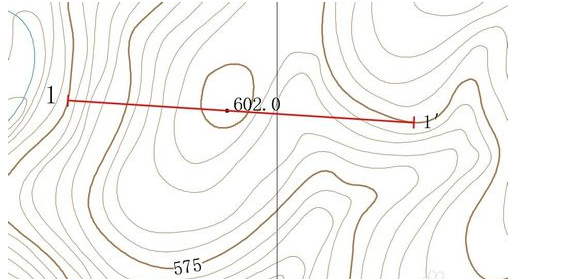 1.png 如何在CAD如何手动绘制地形图剖面