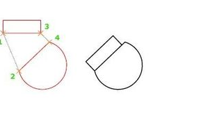 1.png CAD如何使用对齐命令