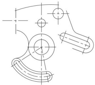 CAD如何绘制圆完善零件图199.png CAD如何绘制圆完善零件图199.png