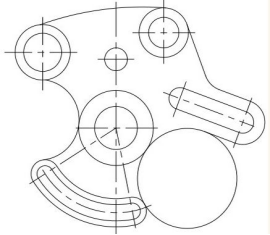 CAD如何绘制圆完善零件图370.png CAD如何绘制圆完善零件图370.png