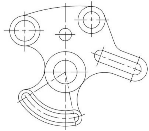 CAD如何绘制圆完善零件图408.png CAD如何绘制圆完善零件图408.png