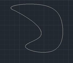 CAD样条曲线怎么用 CAD样条曲线怎么用