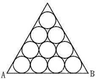 CAD在等边三角形的多个相切圆363.png CAD在等边三角形的多个相切圆363.png