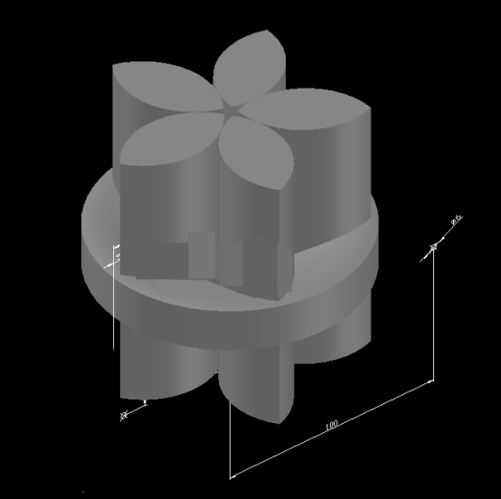 CAD绘制三维鲜花教程285.png CAD绘制三维鲜花教程285.png