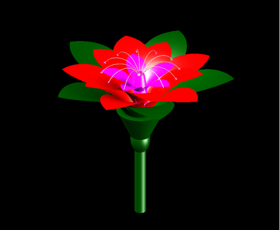 CAD绘制三维鲜花教程531.png CAD绘制三维鲜花教程531.png