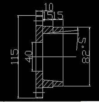 CAD实操之平键和齿轮的安装 CAD实操之平键和齿轮的安装