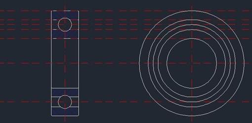 CAD球轴承怎么画 CAD球轴承怎么画