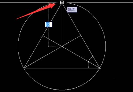 CAD中如何画三角形的外接圆 CAD中如何画三角形的外接圆