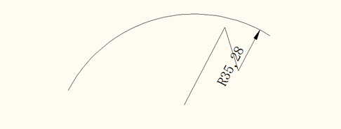 CAD怎么给弧线进行折弯标注? CAD怎么给弧线进行折弯标注?