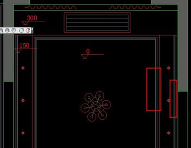 CAD客餐厅吊顶画法 CAD客餐厅吊顶画法
