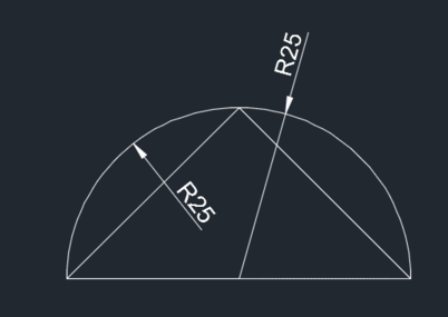 CAD直径与半径标注的方法 CAD直径与半径标注的方法