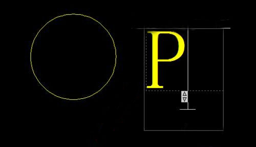 CAD画一个停车标志平面图的教程 CAD画一个停车标志平面图的教程