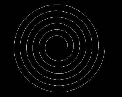 CAD绘制螺旋线的步骤 CAD绘制螺旋线的步骤