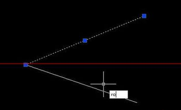 CAD如何通过指定角度旋转对象？