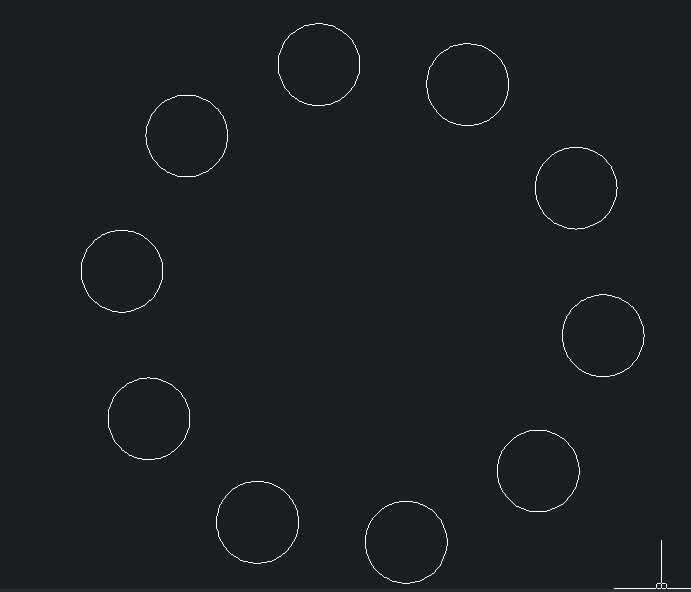 CAD如何绘制一个简单的环形阵列图形 CAD如何绘制一个简单的环形阵列图形