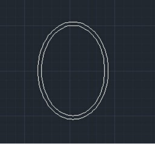 CAD绘制马桶平面图实例 CAD绘制马桶平面图实例