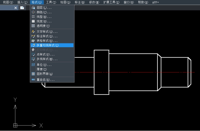 CAD中设置多重引线标注样式的方法 CAD中设置多重引线标注样式的方法