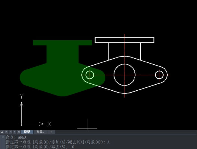 CAD利用加减方式查询组合面积 CAD利用加减方式查询组合面积