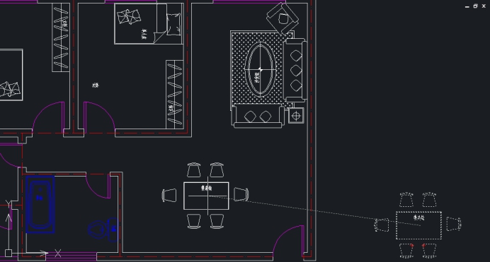 CAD如何使用MOVE命令改变对象的位置 CAD如何使用MOVE命令改变对象的位置